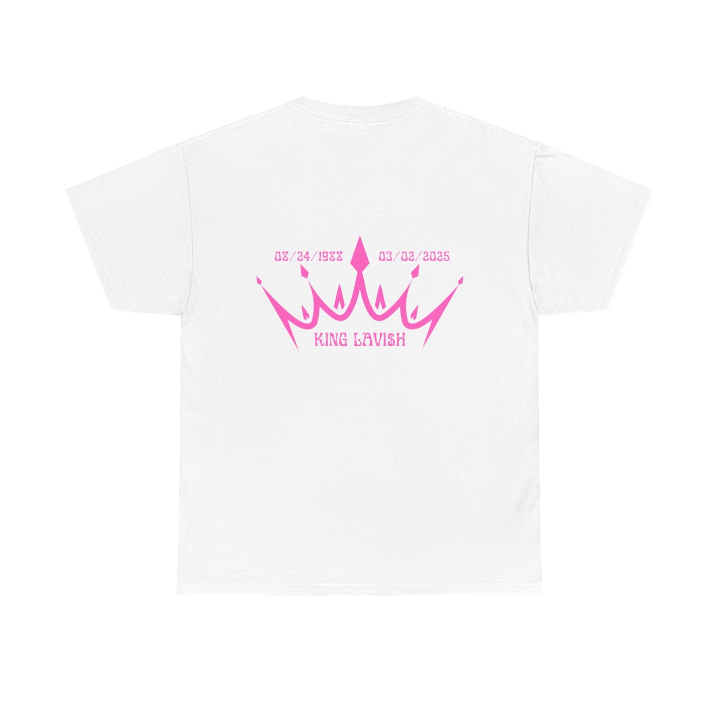 Unisex Heavy Cotton Tee - 'To The Max' Crown Design for Kings