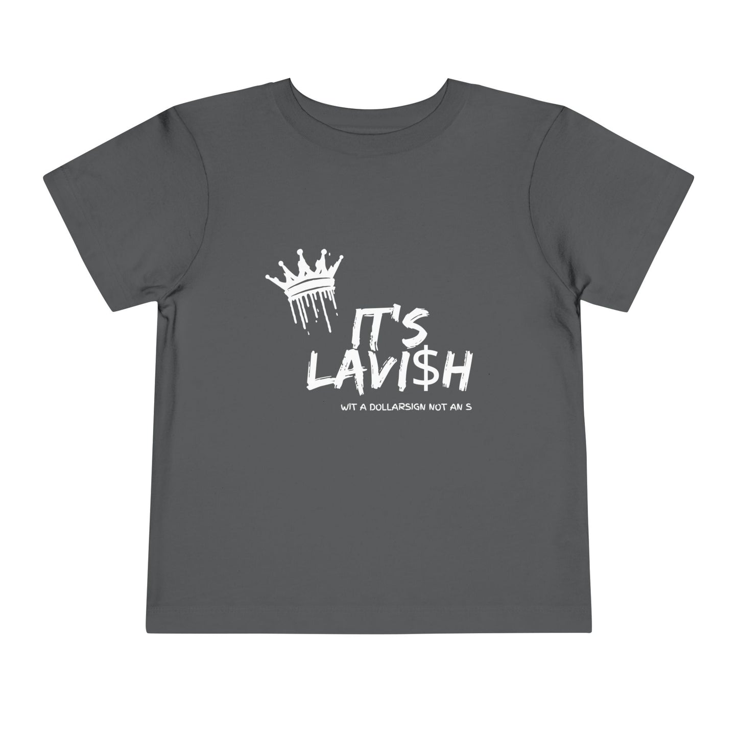 Toddler Short Sleeve Tee - It's Lavish Graphic T-Shirt for Kids