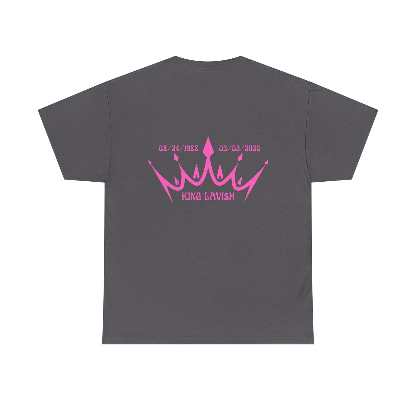 Unisex Heavy Cotton Tee - 'To The Max' Crown Design for Kings