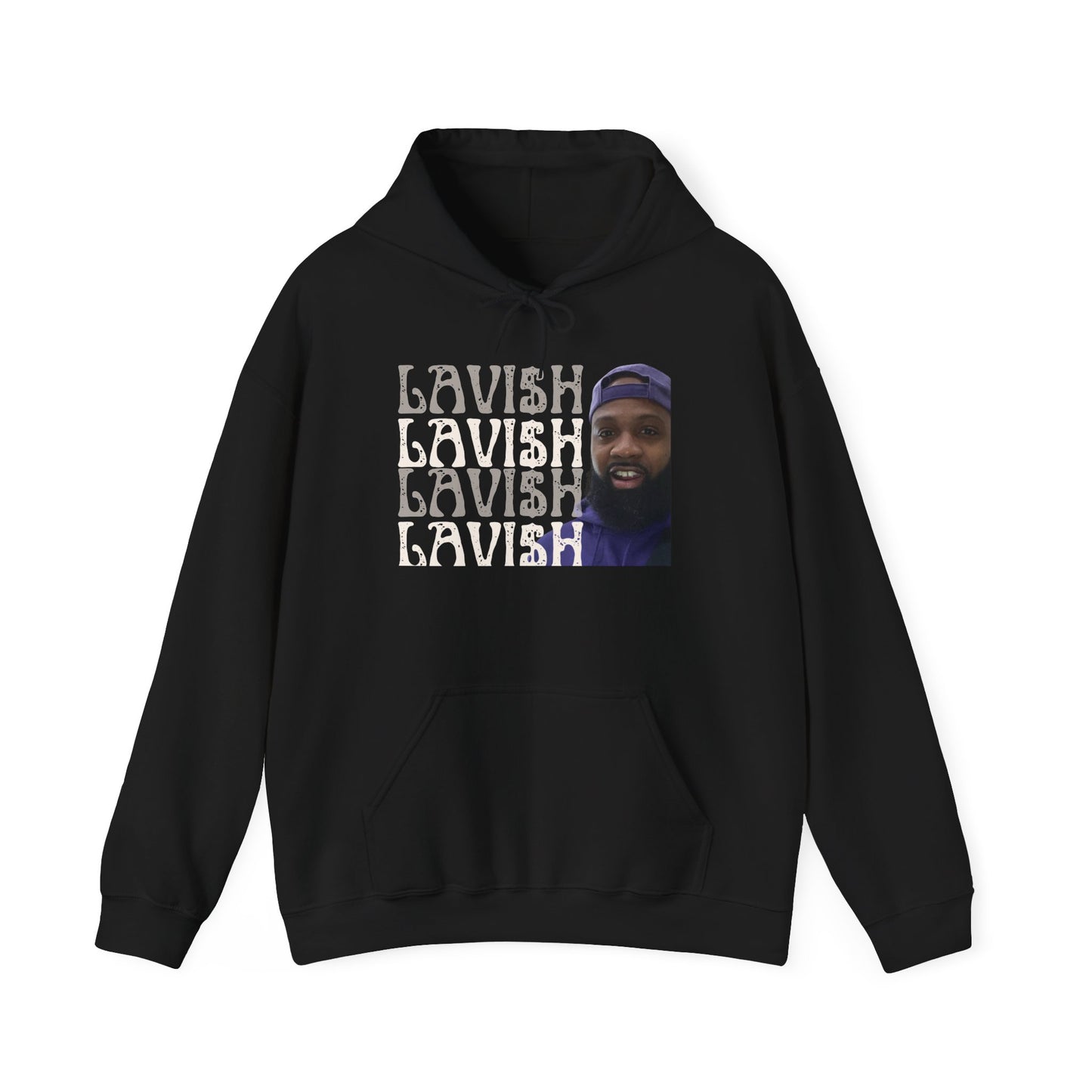 Lavish King Unisex Heavy Blend Hoodie - Crowned with Date Print