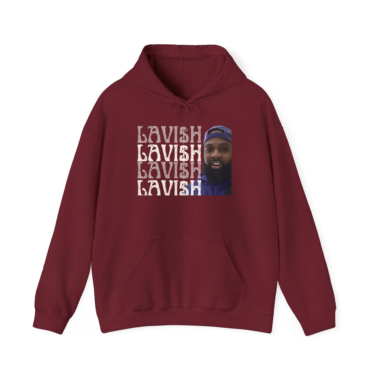 Lavish King Unisex Heavy Blend Hoodie - Crowned with Date Print