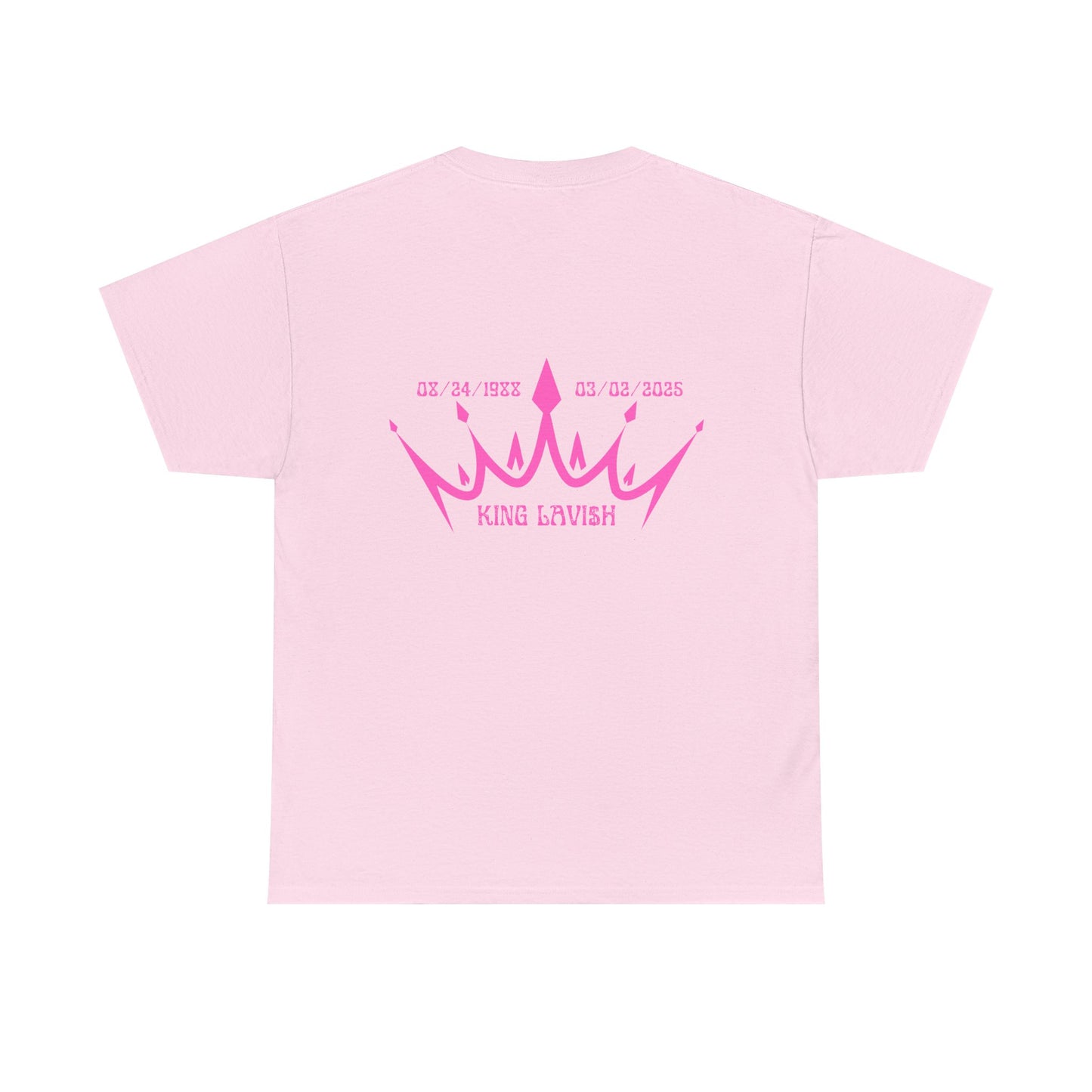 Unisex Heavy Cotton Tee - 'To The Max' Crown Design for Kings