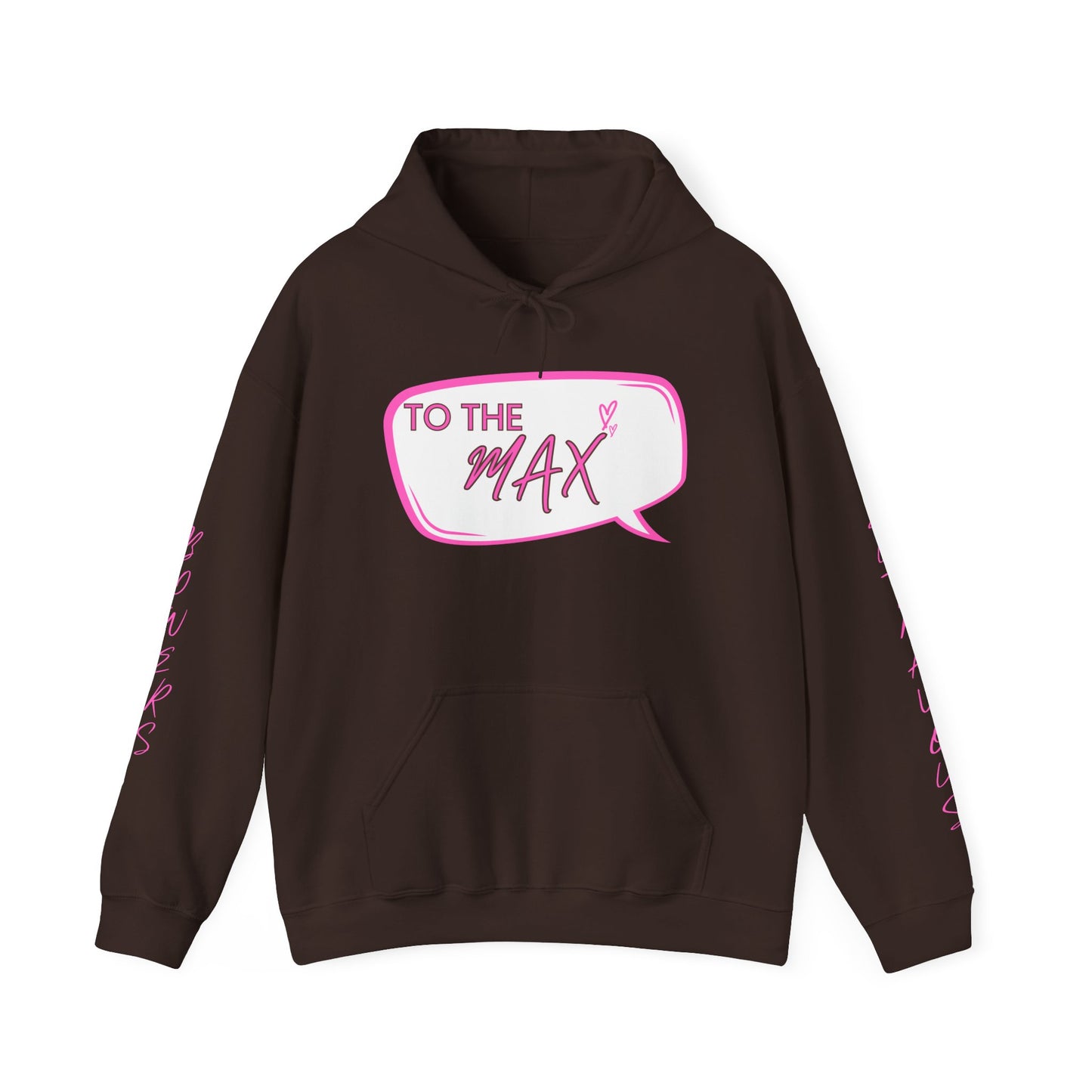 Unisex Hooded Sweatshirt - 'TO THE MAX' Crown Design