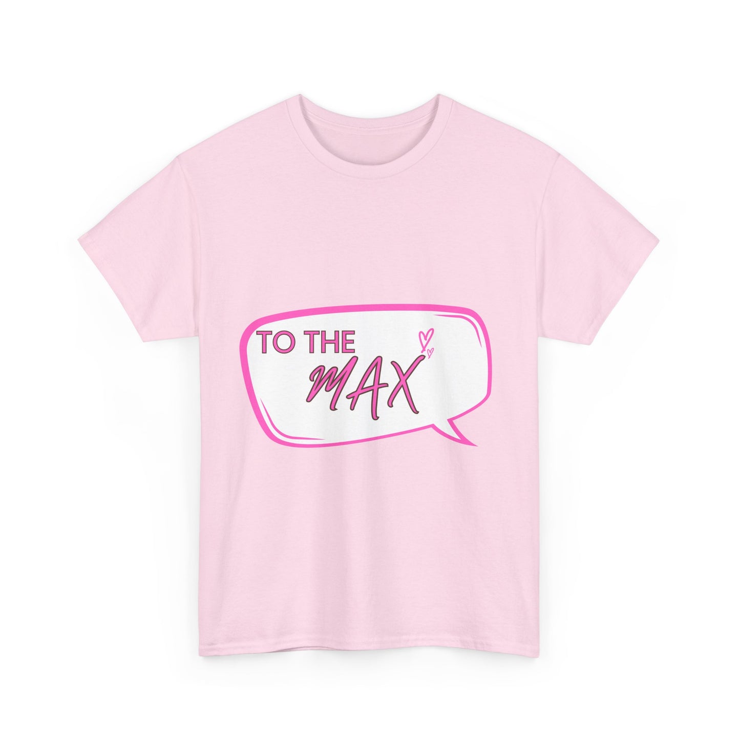 Unisex Heavy Cotton Tee - 'To The Max' Crown Design for Kings