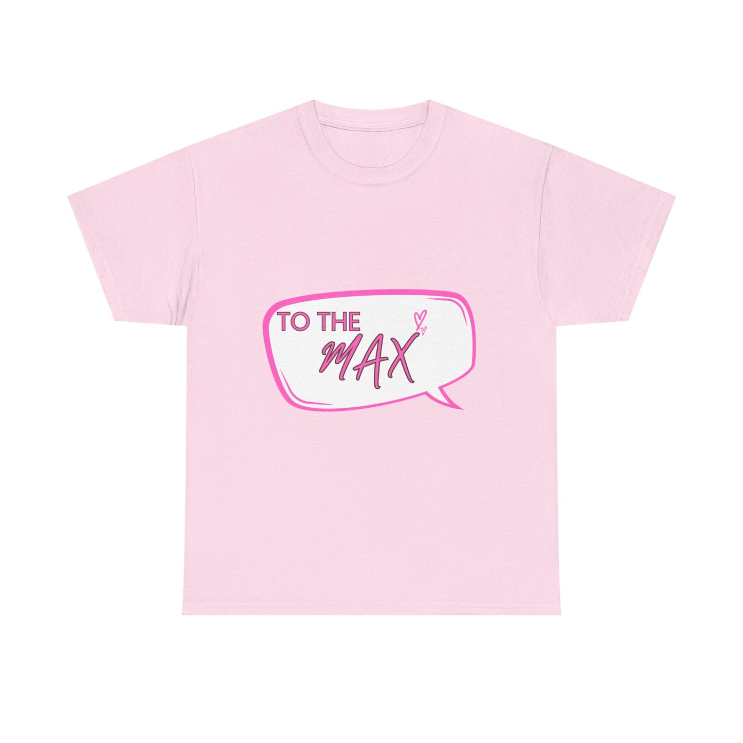 Unisex Heavy Cotton Tee - 'To The Max' Crown Design for Kings