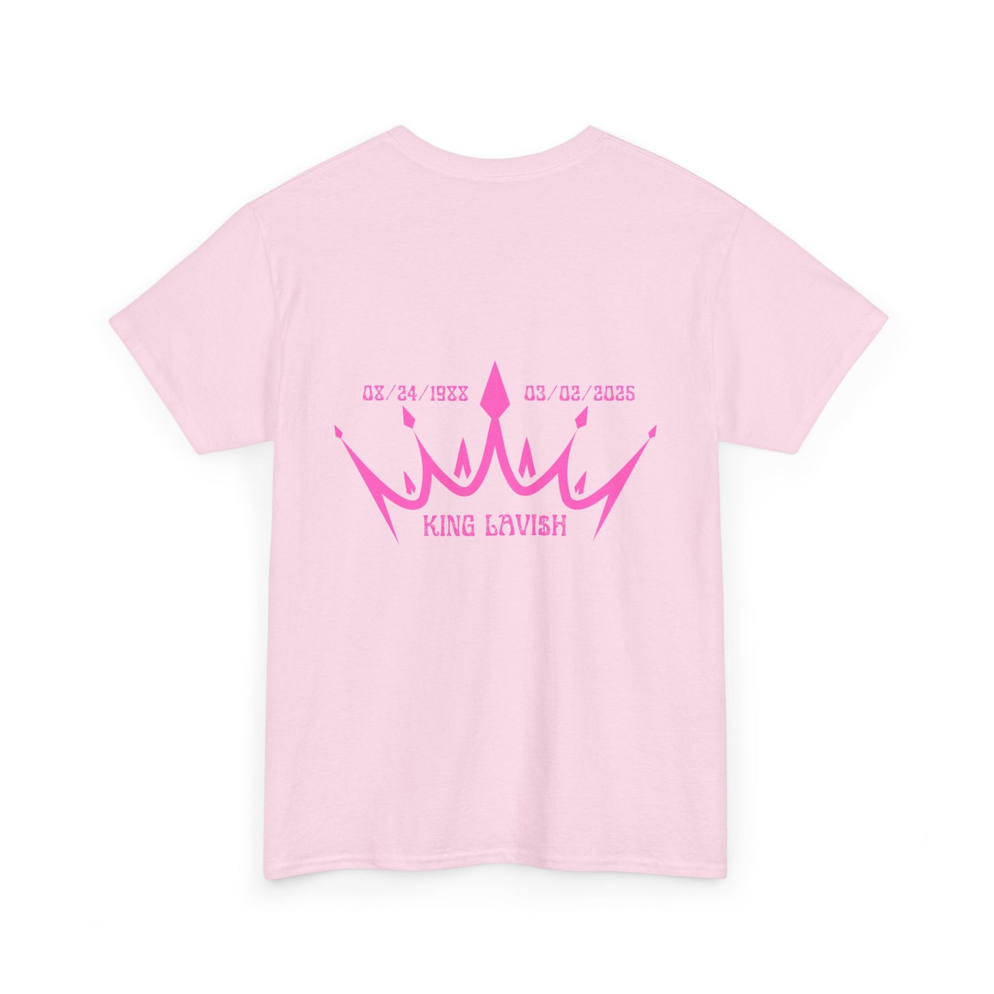 Unisex Heavy Cotton Tee - 'To The Max' Crown Design for Kings