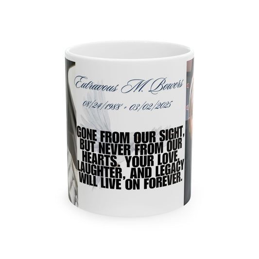 Personalized Memorial Ceramic Mug - 11oz & 15oz - Eternal Love & Legacy