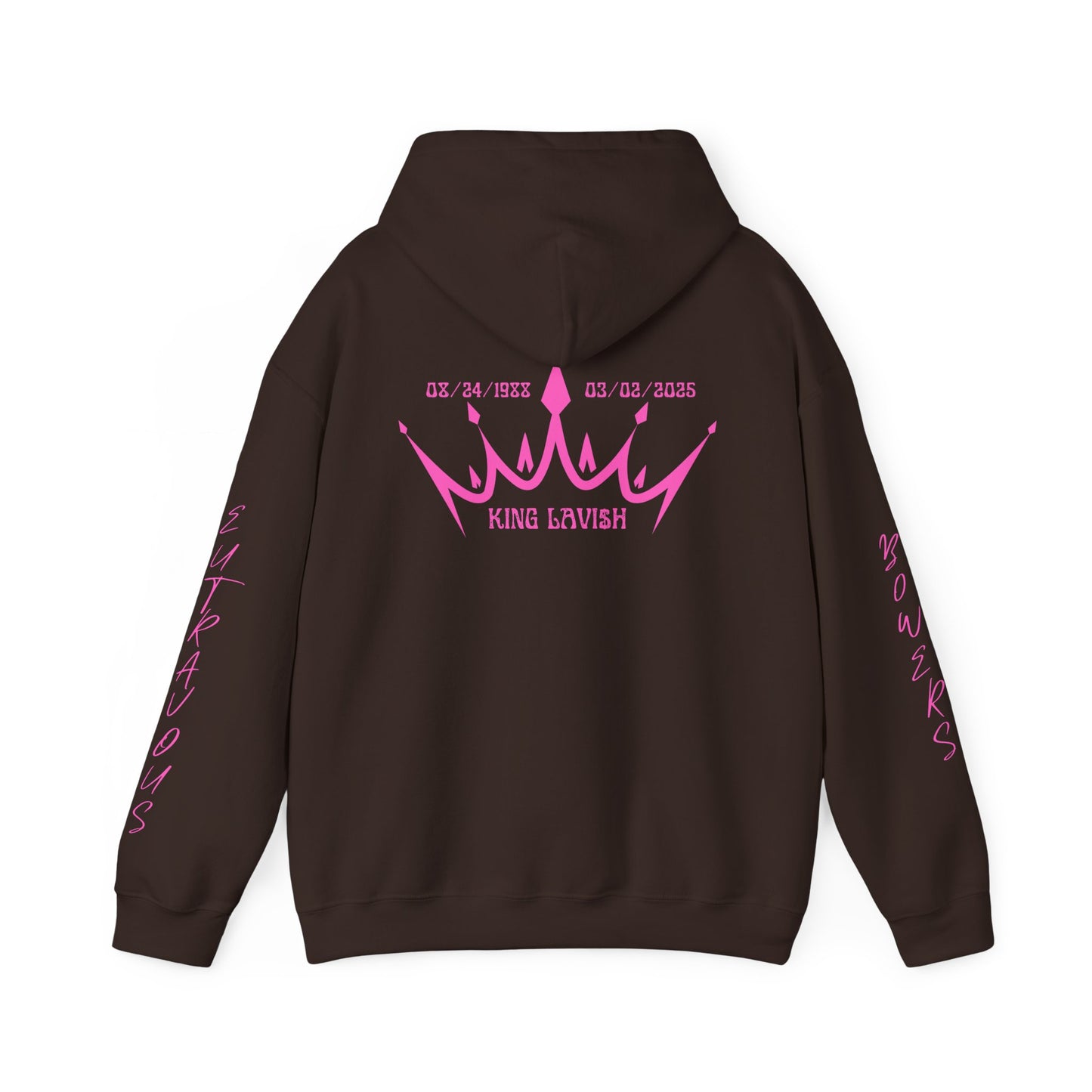 Unisex Hooded Sweatshirt - 'TO THE MAX' Crown Design