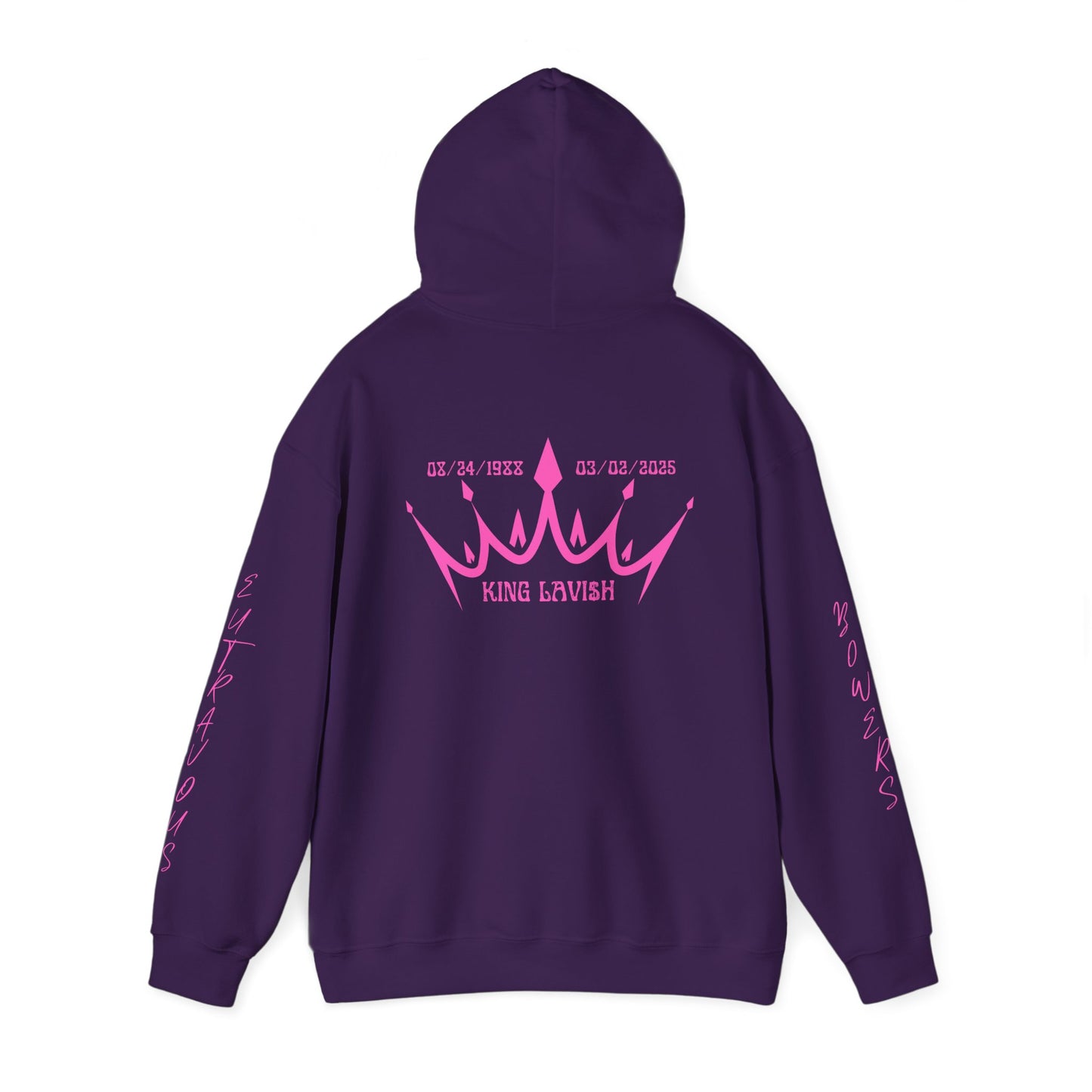 Unisex Hooded Sweatshirt - 'TO THE MAX' Crown Design