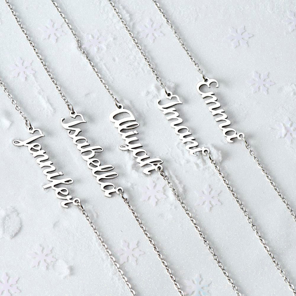 Personalized Name Necklace – Elegant & Customizable