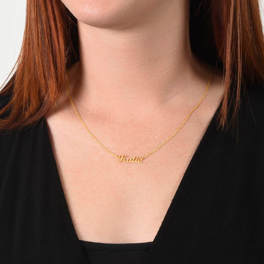 Personalized Name Necklace – Elegant & Customizable