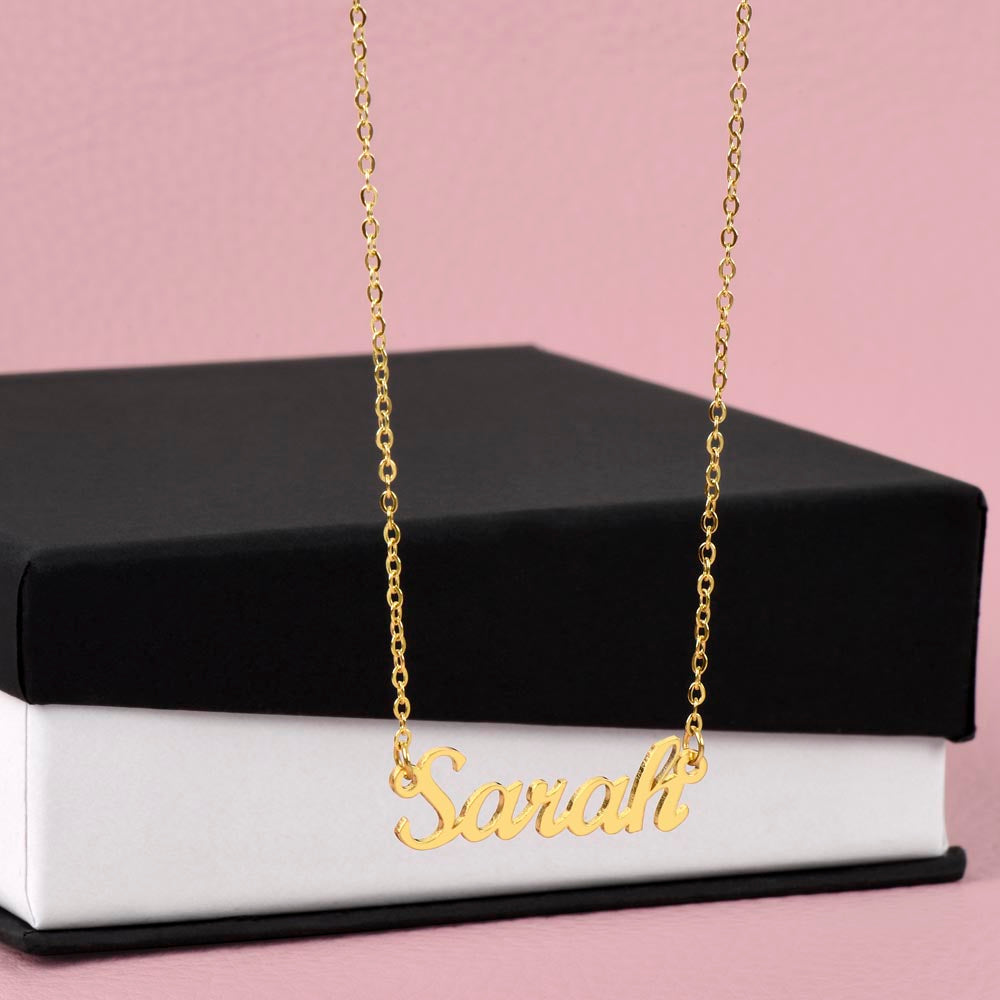 Personalized Name Necklace – Elegant & Customizable