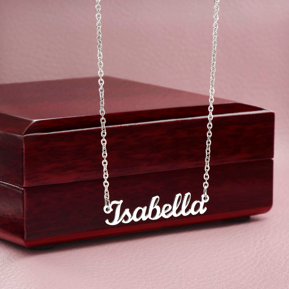 Personalized Name Necklace – Elegant & Customizable